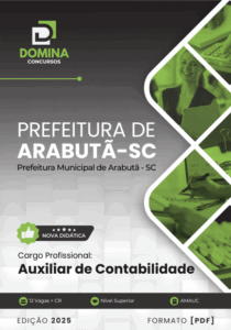 Domine a Contabilidade: Apostila Auxiliar 2025 de Arabutã SC para Seu Sucesso!