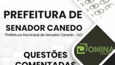 Análise Detalhada das Questões Comentadas para Senador Canedo – GO 2026 Análise Detalhada das Questões Comentadas para Senador Canedo – GO 2026