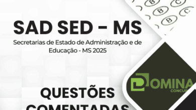Análise das 100 Questões Comentadas para o SAD SED MS 2025: Guia Completo