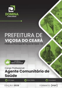 Apostila Completa para Agente Comunitário de Saúde – Viçosa do Ceará 2026