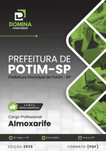 Apostila Completa para Almoxarife: Potim SP – 2025