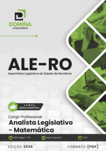 Apostila Completa para Analista Legislativo: Matemática ALE-RO 2026