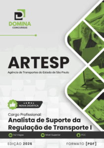 Apostila Completa para Analista de Suporte de Transporte – ARTESP 2026