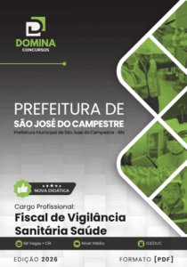 Apostila Fiscal de Vigilância Sanitária: São José do Campestre RN 2026