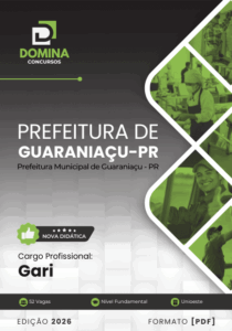 Apostila Gari Guaraniaçu PR 2026: Preparação Completa para o Concurso