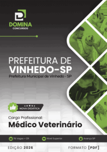 Apostila Médico Veterinário Vinhedo SP 2026: Conteúdo Atualizado e Abrangente