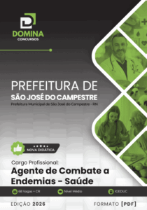 Apostila Profissional: Agente de Combate a Endemias – São José do Campestre/RN 2026
