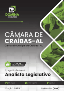 Apostila Profissional para Analista Legislativo – Câmara Municipal de Craíbas AL 2025