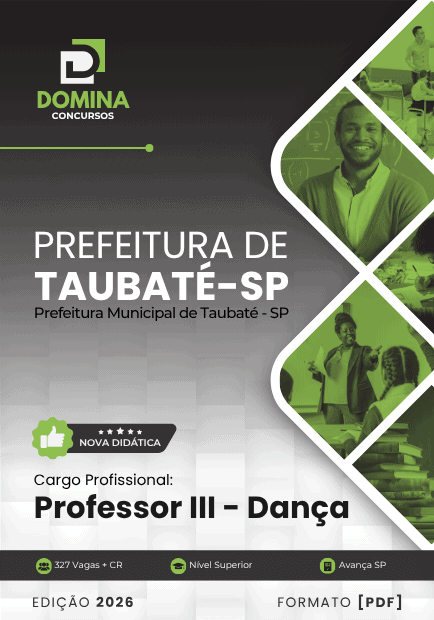 Apostila Profissional para Professores de Dança – Taubaté SP 2026 Apostila Profissional para Professores de Dança – Taubaté SP 2026