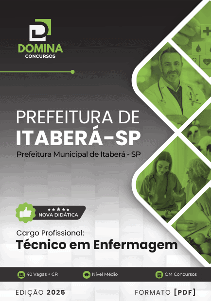 Apostila Técnica de Enfermagem: Guia Completo para Itaberá – SP 2025 Apostila Técnica de Enfermagem: Guia Completo para Itaberá – SP 2025