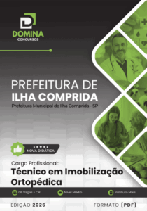 Apostila Técnica de Imobilização Ortopédica – SMS Ilha Comprida SP 2026