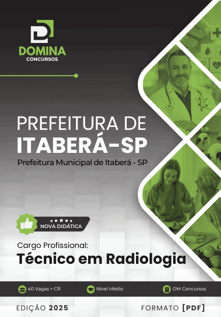 Apostila Técnica em Radiologia – Itaberá SP 2025: Conhecimentos Atualizados