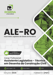 Apostila do Assistente Legislativo Técnico: Desenho em Construção Civil ALE RO 2026