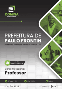 Apostila do Professor Paulo Frontin PR 2026: Conteúdo Completo e Atualizado