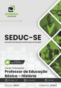 Apostila do Professor de História SEDUC SE 2026: Conteúdos e Metodologias Atualizadas