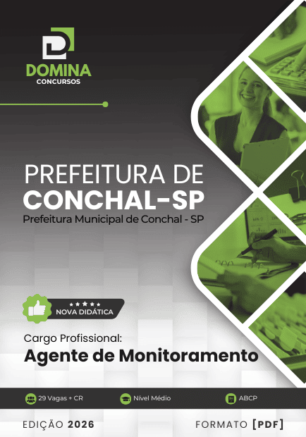 Apostila para Agente de Monitoramento: Conchal SP – Preparação 2026 Apostila para Agente de Monitoramento: Conchal SP – Preparação 2026