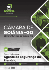 Apostila para Agente de Segurança do Plenário – Câmara de Goiânia 2026