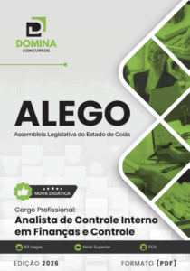 Apostila para Analista de Controle Interno em Finanças – ALEGO 2026: Guia Completo