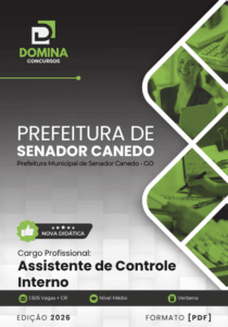 Apostila para Assistente de Controle Interno – Senador Canedo/GO 2026