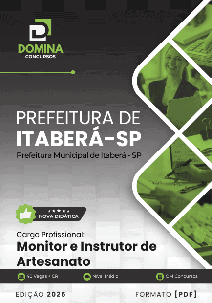 Apostila para Monitor e Instrutor de Artesanato – Itaberá SP 2025: Guia Completo