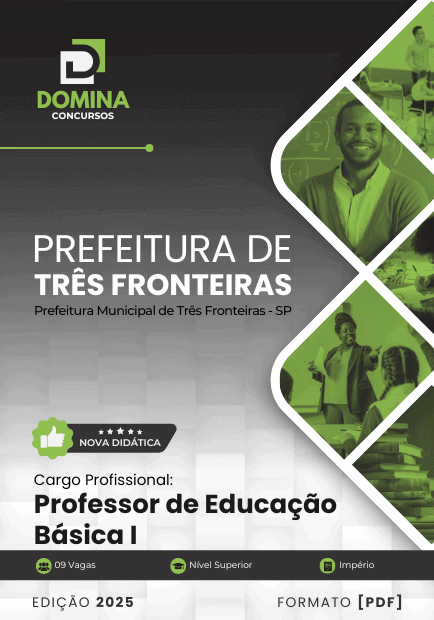 Apostila para Professores de Educação Básica I – Três Fronteiras, SP 2025