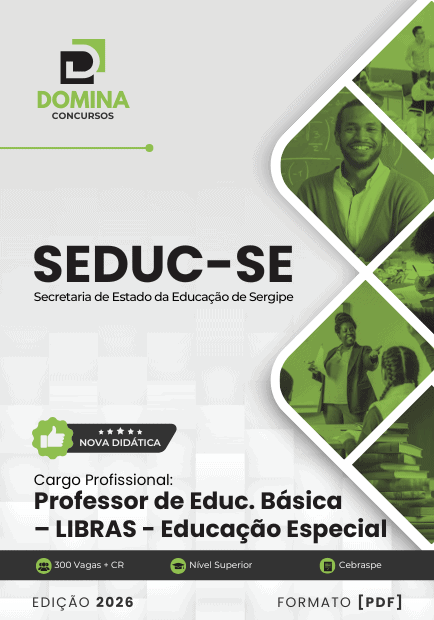 Apostila para Professores de Educação Especial em Libras – SEDUC SE 2026