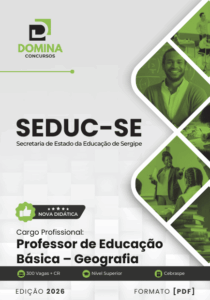 Apostila para Professores de Geografia – SEDUC SE 2026: Conteúdos e Metodologias