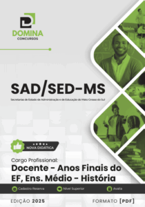 Apostila para Professores de História: Diretrizes SAD SED MS 2025