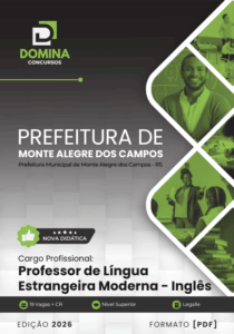 Apostila para Professores de Inglês – Monte Alegre dos Campos, RS 2026