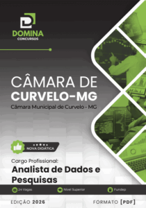 Descubra a Apostila Analista de Dados 2026: Segredos da Câmara de Curvelo MG!