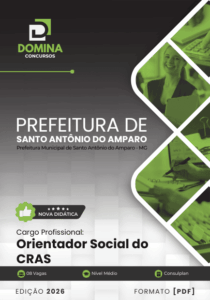 Descubra a Apostila do Orientador Social do CRAS Santo Antônio do Amparo – 2026!