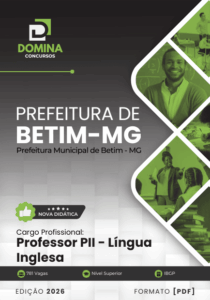 Descubra a Apostila do Professor de Inglês: Inovações para Betim MG 2026!