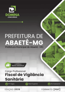 Descubra os Principais Destaques da Apostila Fiscal de Vigilância Sanitária Abaeté MG 2026!