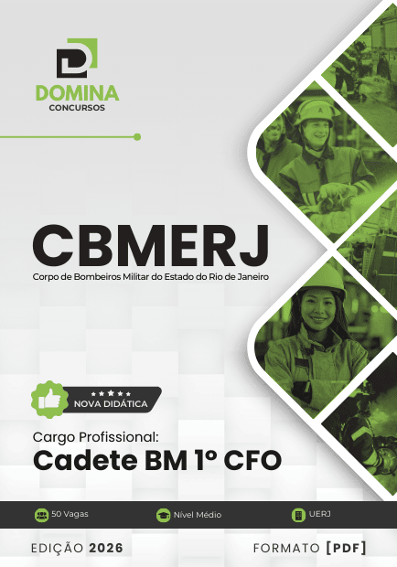 Apostila Cadete CBMERJ 2026: Prepare-se para o Sucesso na Carreira de Bombeiro! Apostila Cadete CBMERJ 2026: Prepare-se para o Sucesso na Carreira de Bombeiro!