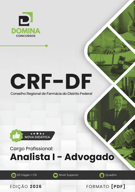 Apostila Completa para Advogados: Preparação para o CRF DF 2026 Apostila Completa para Advogados: Preparação para o CRF DF 2026