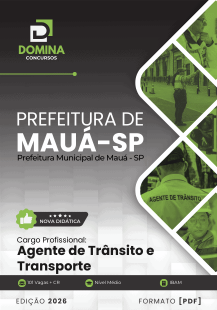 Apostila Completa para Agente de Trânsito e Transporte – Mauá SP 2026