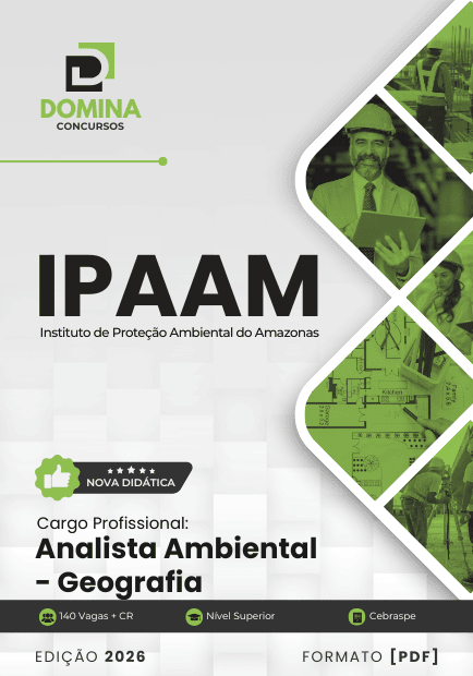 Apostila Completa para Analista Ambiental – Geografia IPAAM 2026