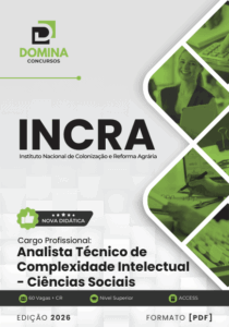 Apostila Completa para Analista Técnico em Ciências Sociais do INCRA 2026