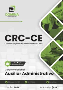 Apostila Completa para Auxiliar Administrativo – CRC CE 2026: Prepare-se para o Sucesso!