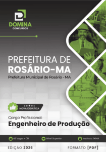 Apostila Completa para Engenheiro de Produção – Rosário MA 2026