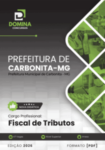 Apostila Fiscal 2026: Descubra os Tributos que Impactam Carbonita, MG