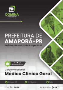 Apostila Médico Clínico Geral 2026 – Amaporã PR: Guia Completo e Atualizado