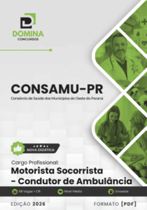 Apostila Motorista Socorrista CONSAMU PR 2026: Guia Completo para Formação
