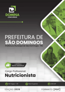 Apostila Nutricionista: Guia Completo para Profissionais em São Domingos – 2026