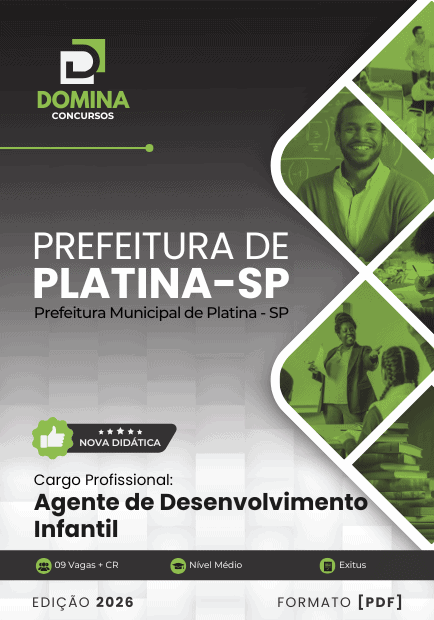 Apostila Profissional Agente de Desenvolvimento Infantil – Platina SP 2026