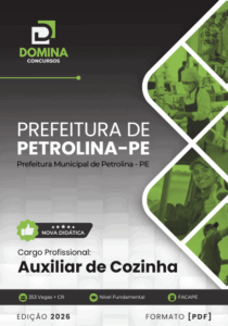Apostila Profissional de Auxiliar de Cozinha – Petrolina PE 2026: Guia Completo