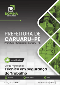 Apostila Profissional para Técnico em Segurança do Trabalho – Caruaru, PE 2026