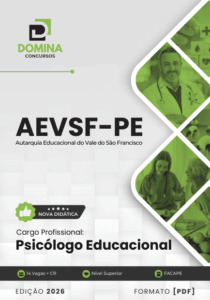 Apostila Psicólogo Educacional AEVSF: Guia Prático para 2026