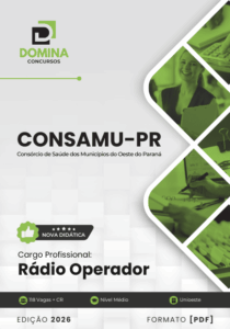 Apostila Rádio Operador CONSAMU PR 2026: Guia Completo para Profissionais