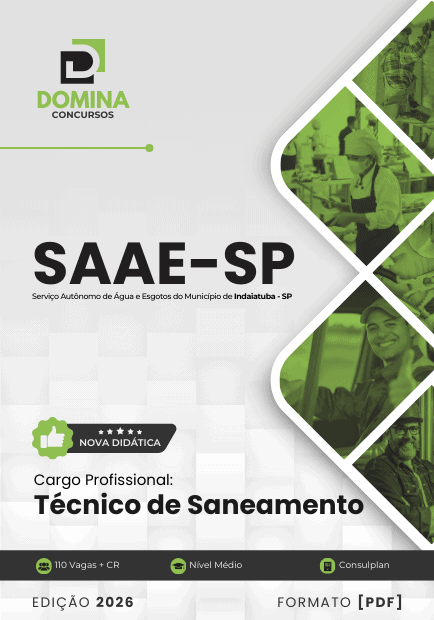 Apostila Técnica de Saneamento – SAAE Indaiatuba SP | Edição 2026